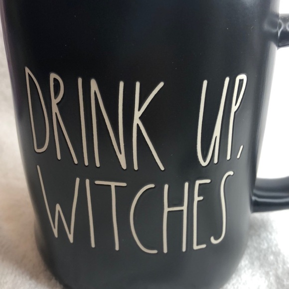 Rae Dunn Halloween Coffee Mug Drink Up Witches New - Picture 2 of 6